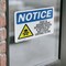 Signmission Fast And Aggressive Spiders Inside Sign With Symbol, 7 in W x Rectangle, Vinyl Decal OS-2PACK-NS-D-57-L-12485 - alternate 6